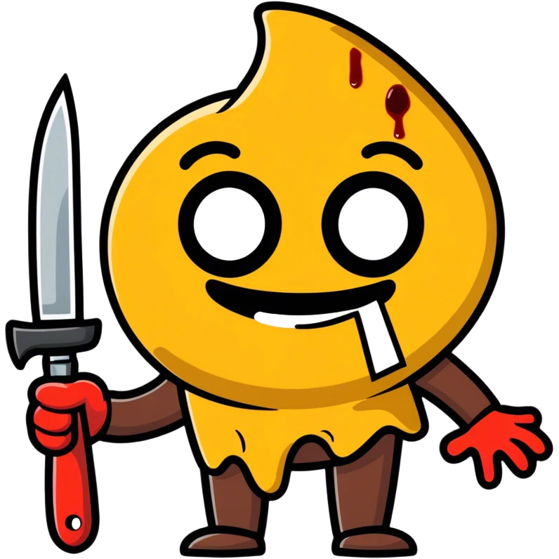 Serial killer poop emoji emoji