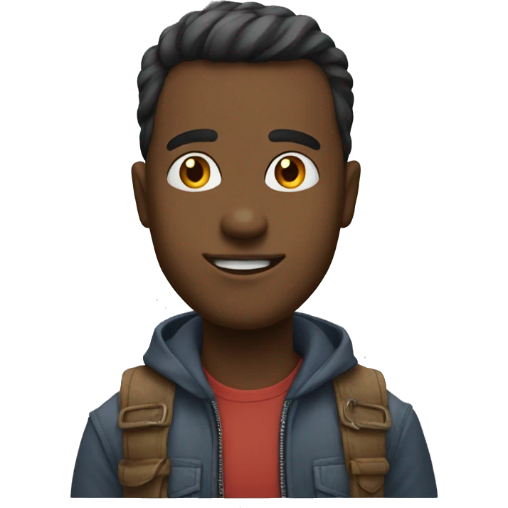 texte "jarrive" emoji