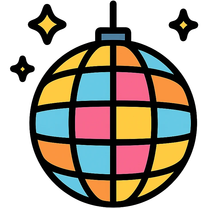 disco ball emoji