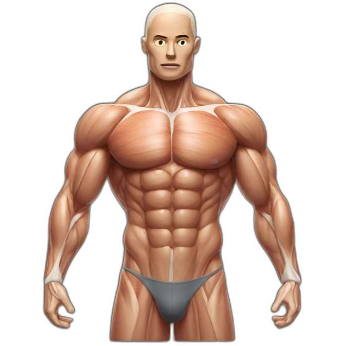 muscle mannequin anatomy emoji