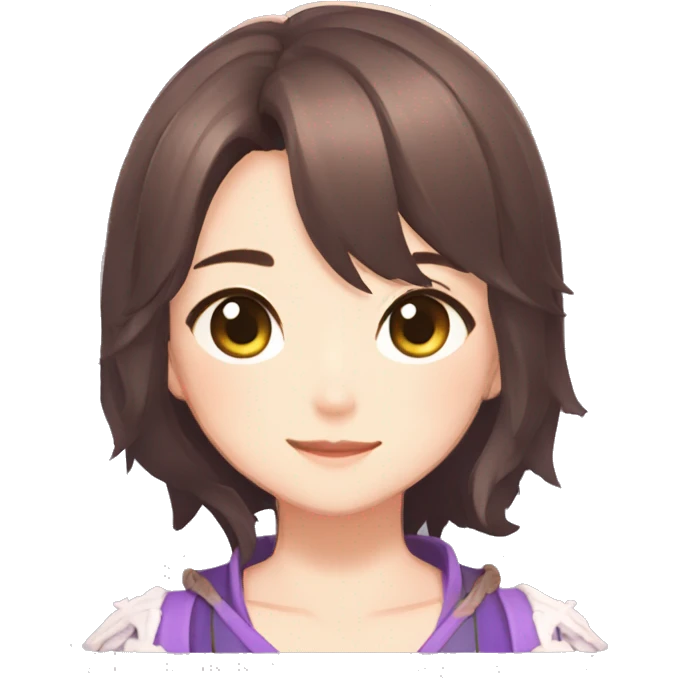 “Lumine” from “Genshin Impact” emoji