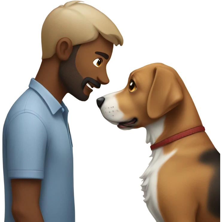 dog human emoji