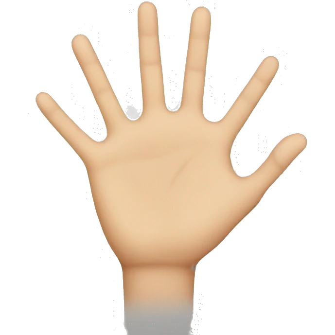 Hand emoji