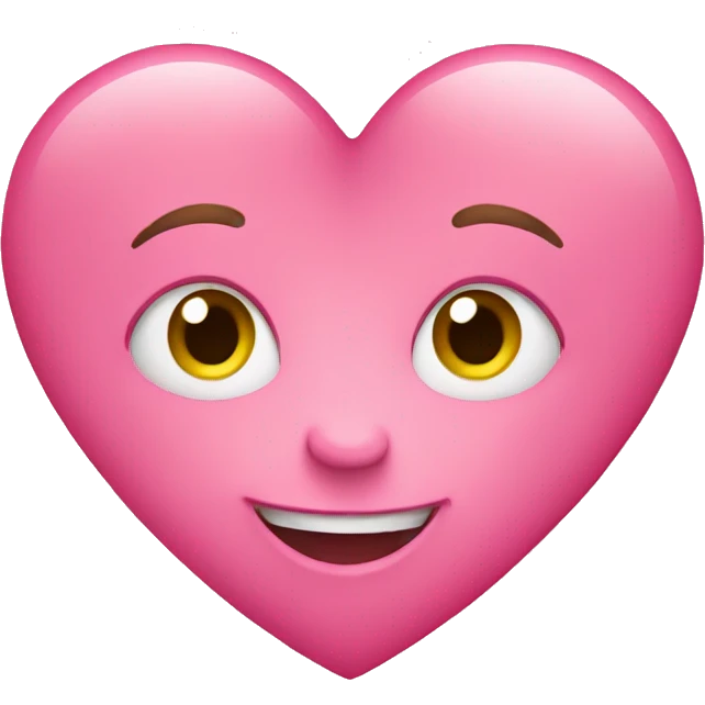 Pink heart emoji