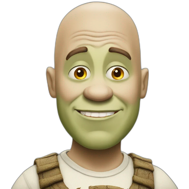 white-shrek emoji