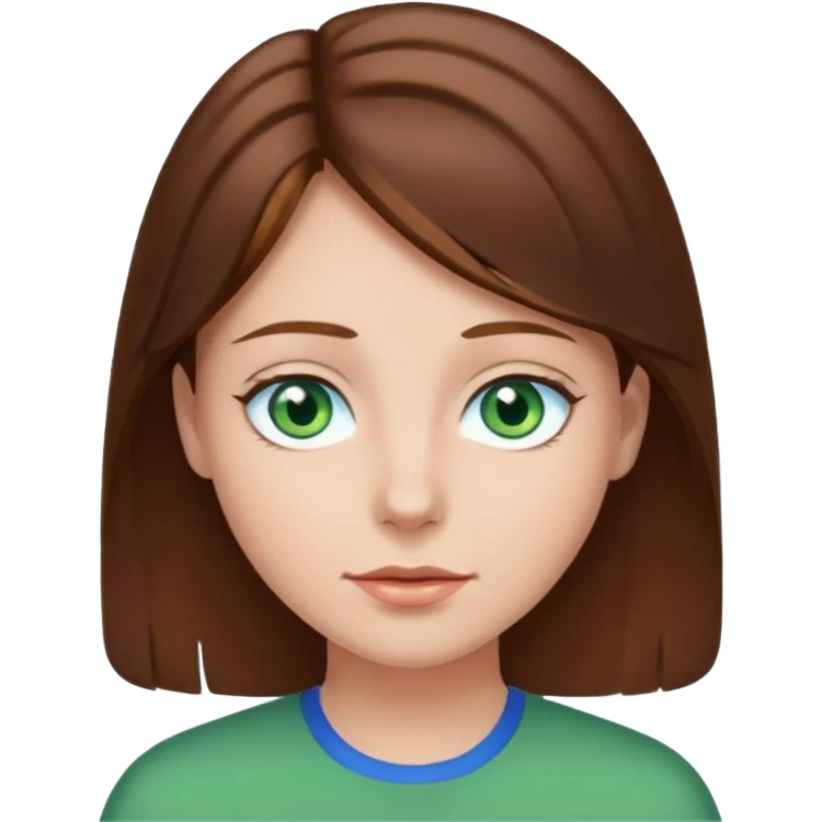 blue brown green eyes emoji