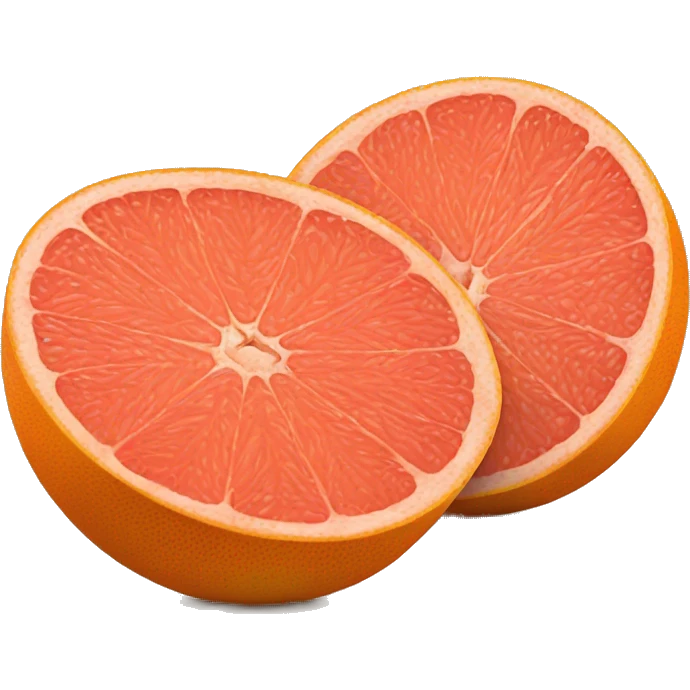 Two Grapefruit emoji