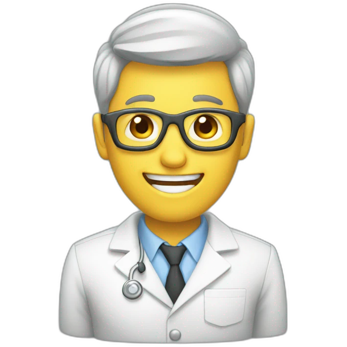 happy pshycologist emoji