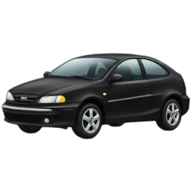 Voiture noire emoji