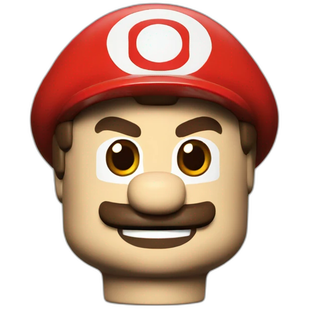 Lego Mario emoji