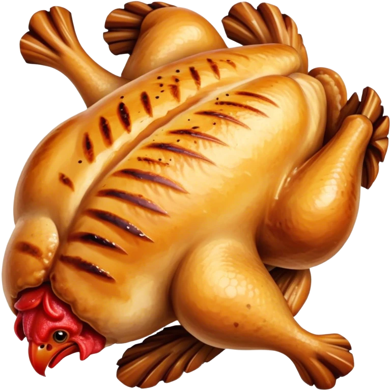 Grilled chicken emoji