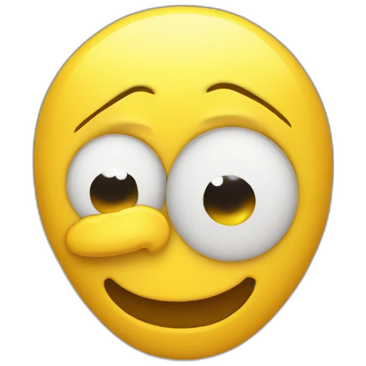 yellow emoji of head shaking in disbelief emoji