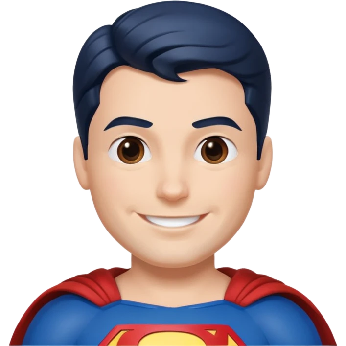 Superman says OK emoji