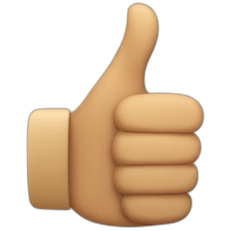 tHUMBS UP emoji