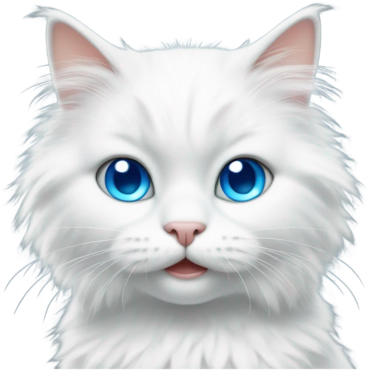white cat emoji
