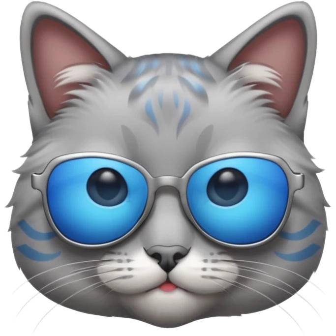 Cat wearing sunglasses emoji