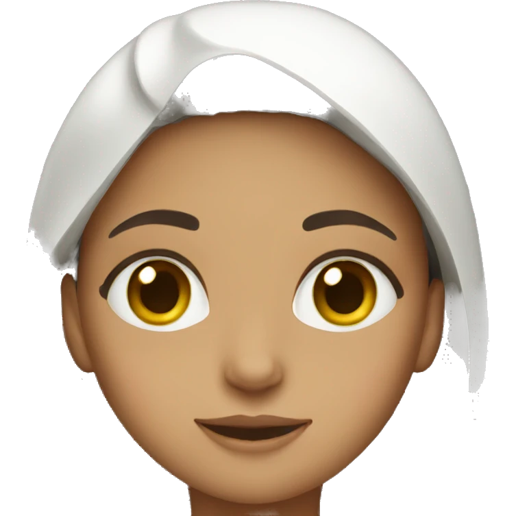 Girl with algeria emoji