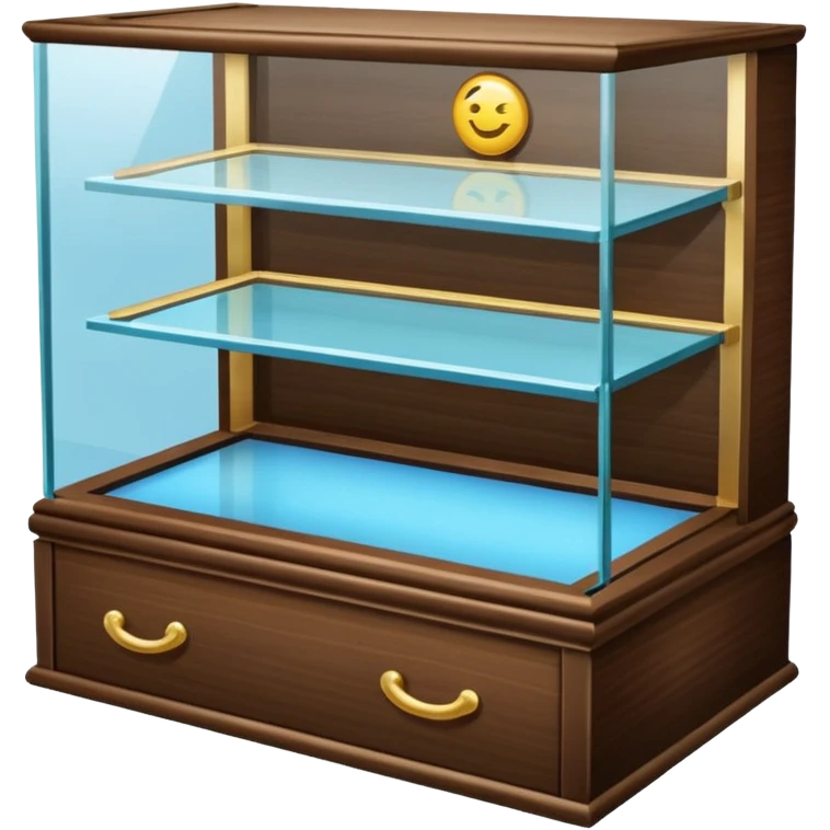 jewelry display case at Walmart emoji