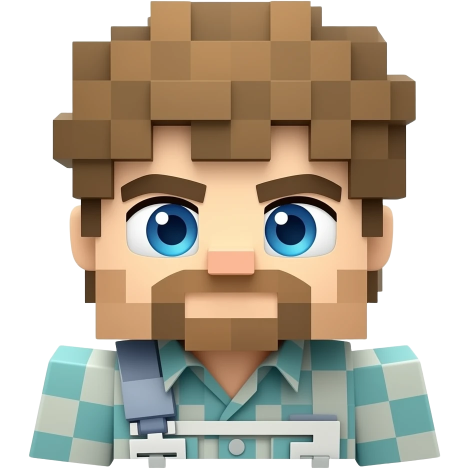 name Omran is written in Minecraft emoji