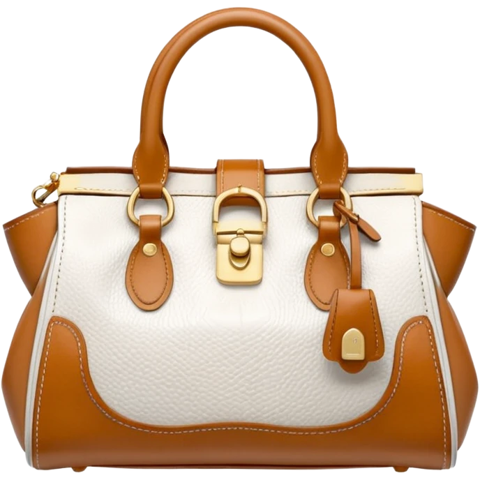 white chloe paddington bag emoji