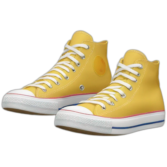 Converse shoes emoji