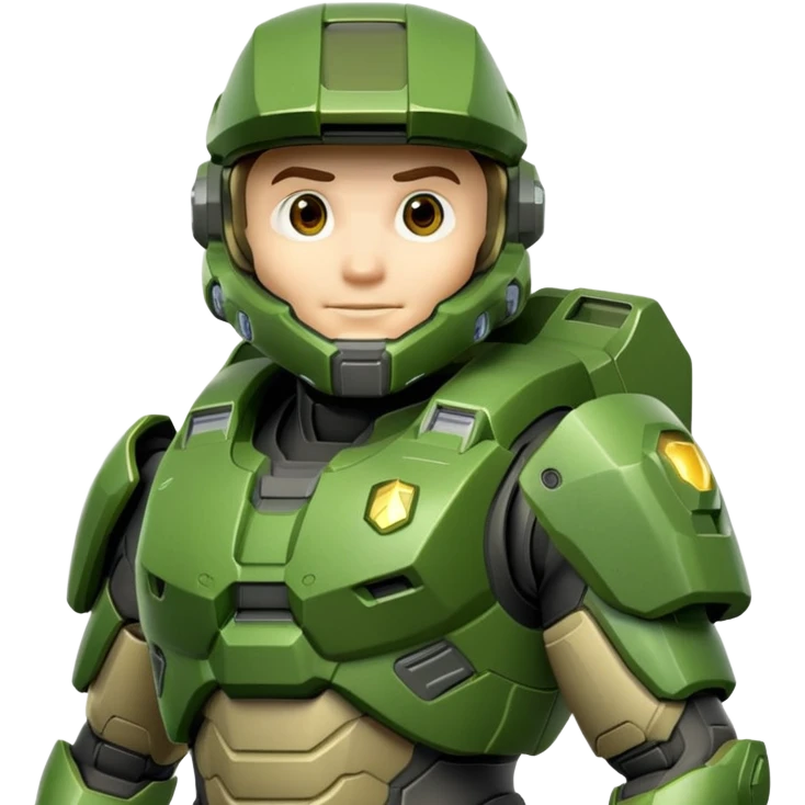 master chief halo infinite saying hello emoji