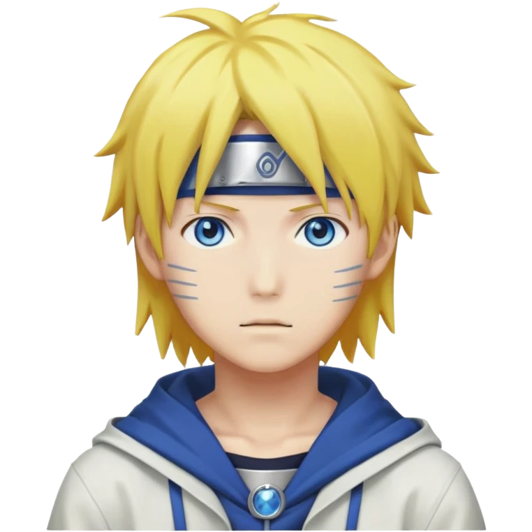 شخصية من أنمي ناروتو تدعى ميناتو  emoji