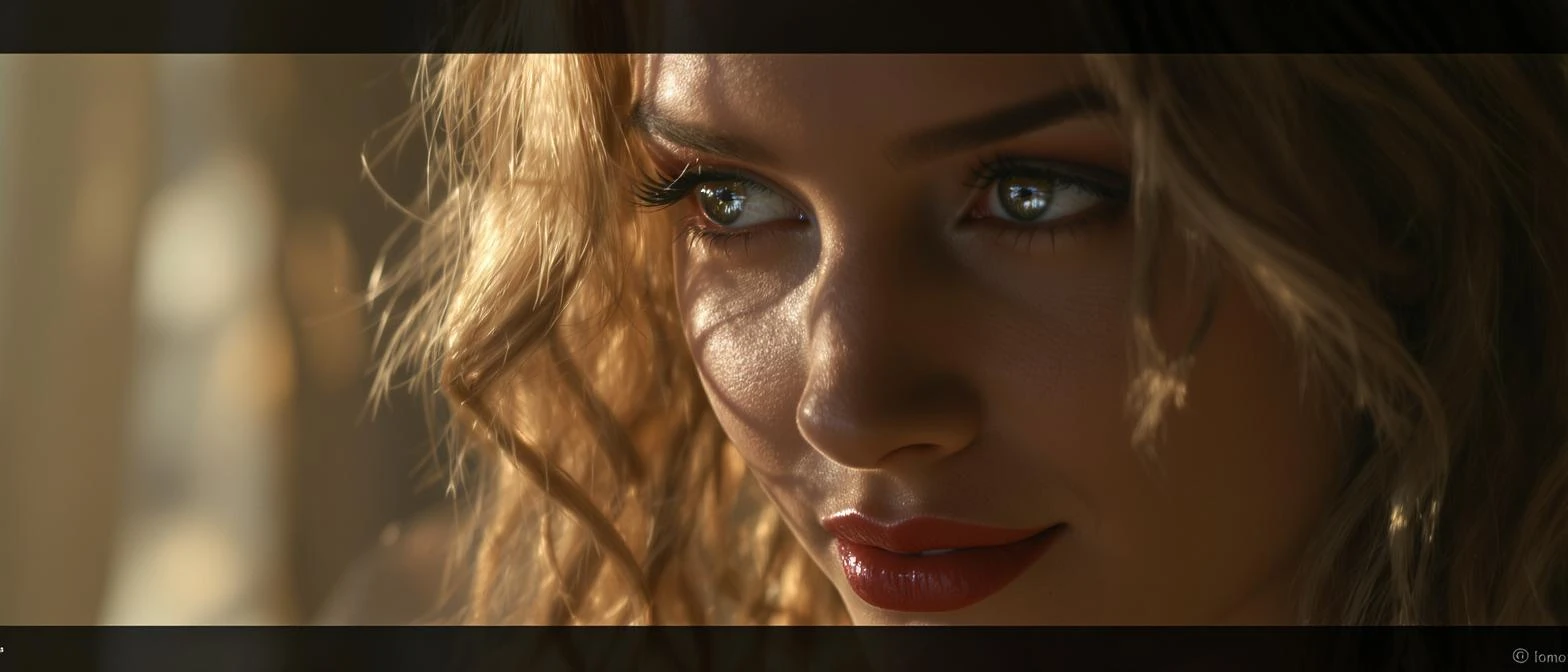 Extreme Closeup photo of a beautifull woman, cinematic light, 8K, very detailed, sharp emoji