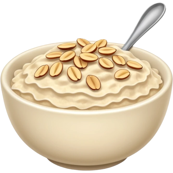 create a bowl with oat emoji ios style emoji