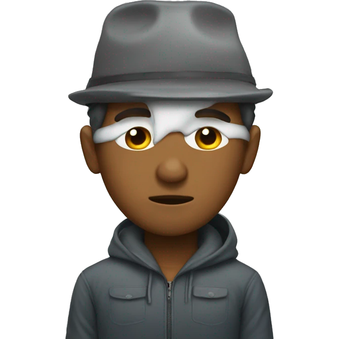 im cold and working hard emoji