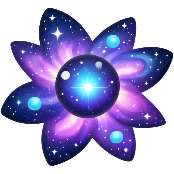 Dark dull divine celestial nebulae glistening glossy sparkly shiny glittery scenery  emoji