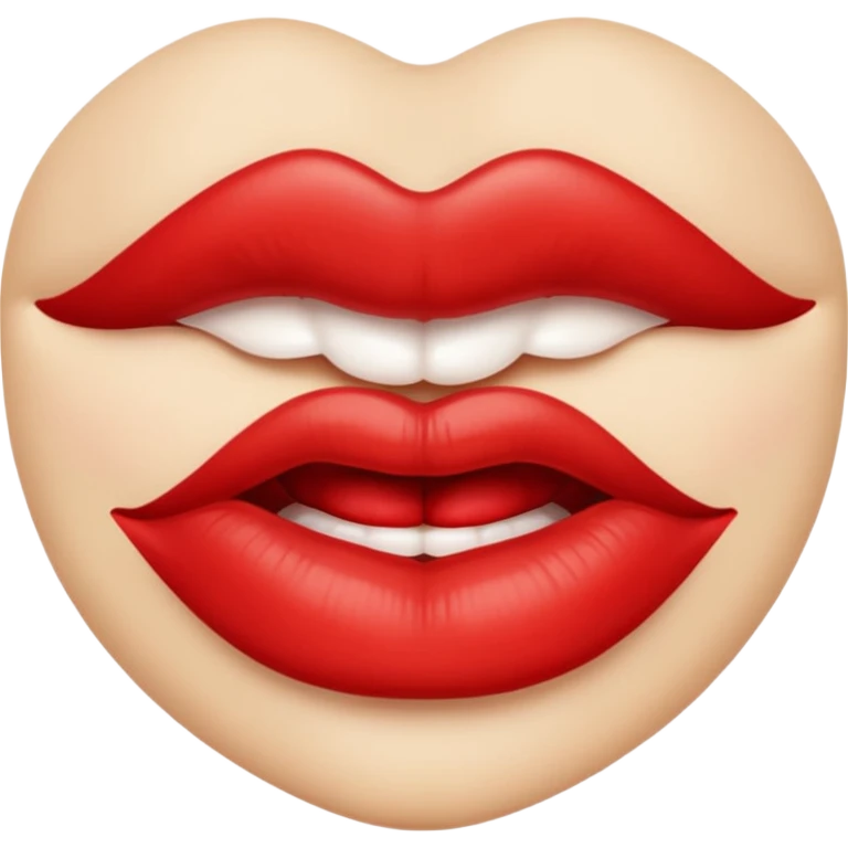 Labbra bacio emoji