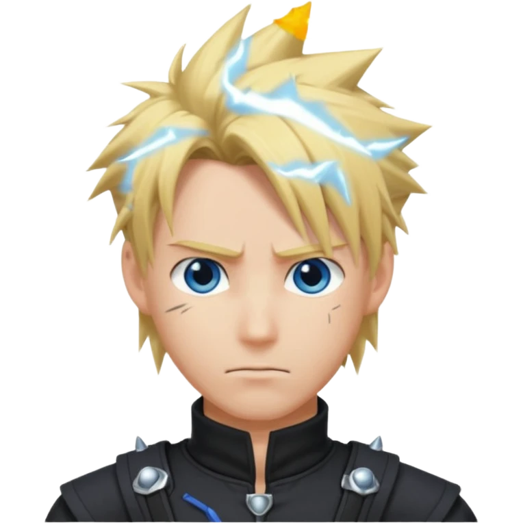 Cloud strife from final fantasy VII emoji