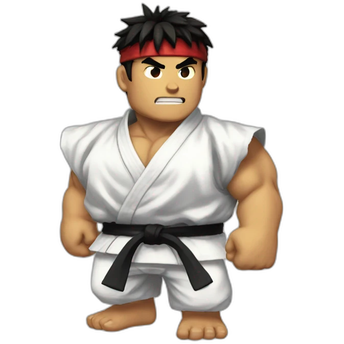 ryu street fighter animated emoji