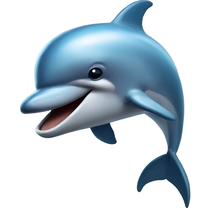 Dolphin muzzle emoji