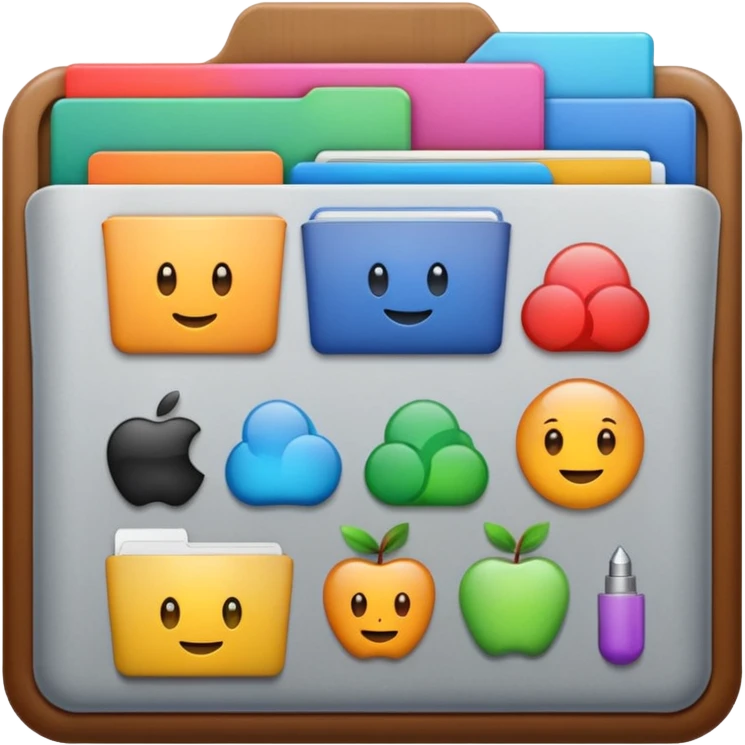 mac os mixed files emoji