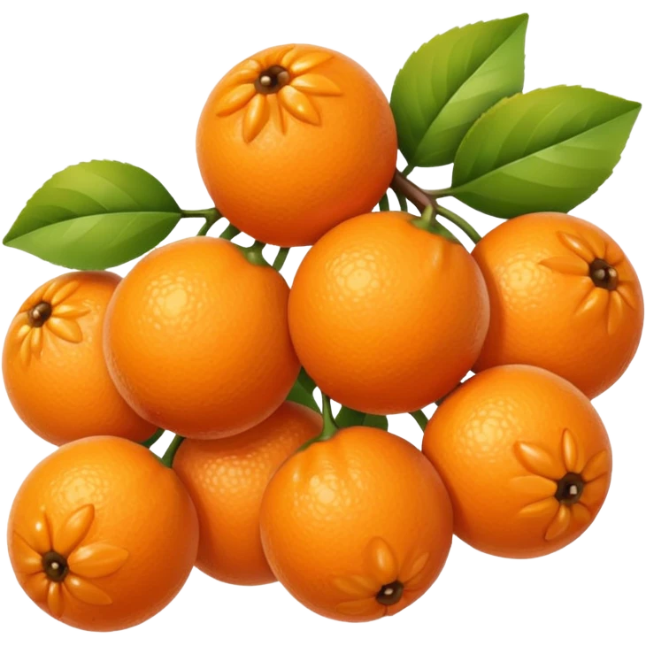 orange berries emoji