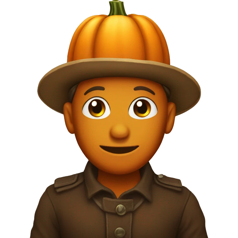 pumpkin for thanksgiving emoji