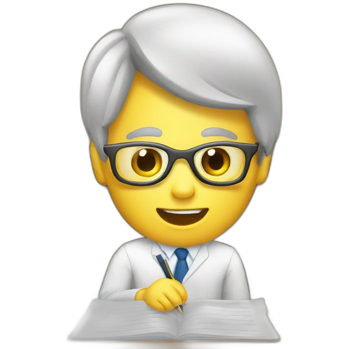 write exam emoji