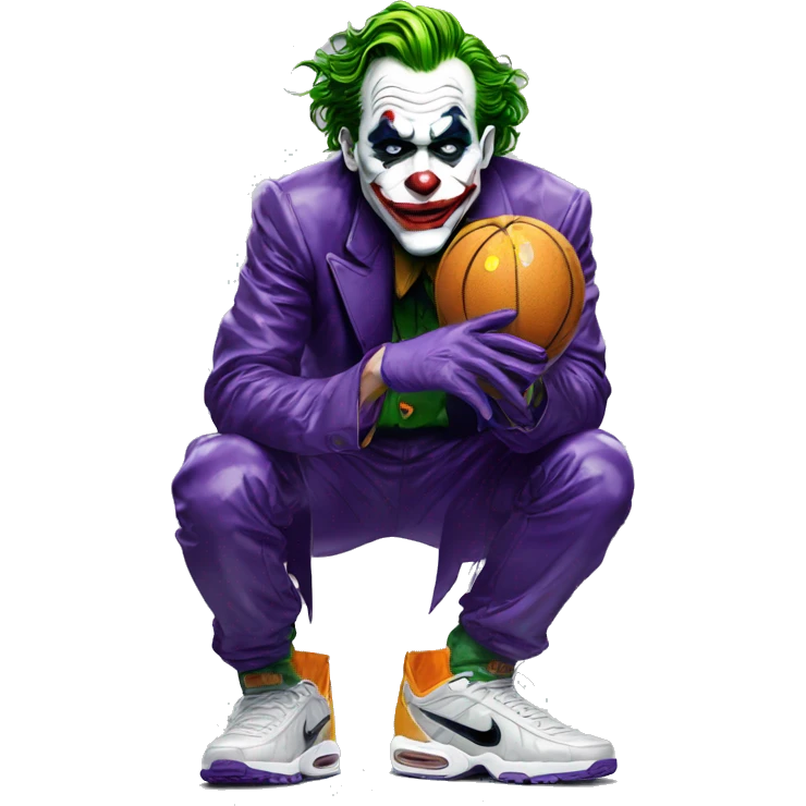 Joker wear nike TN drip emoji
