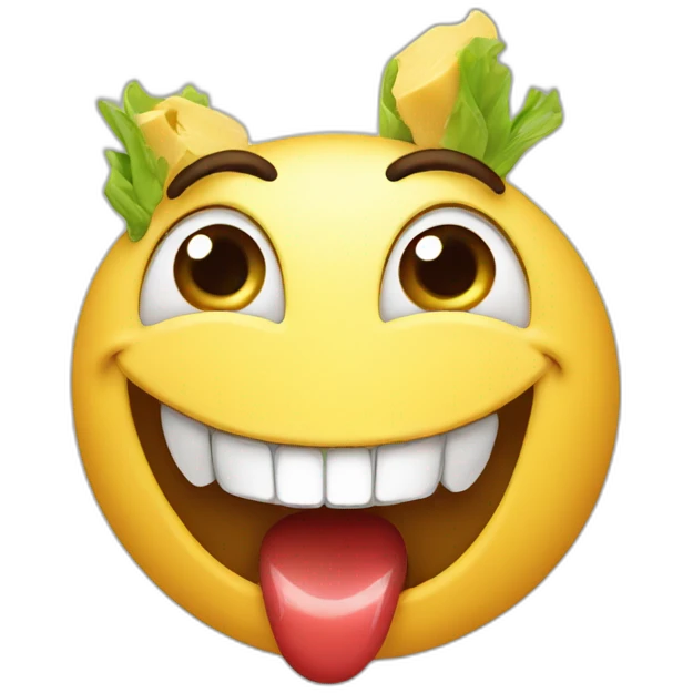 Une bite emoji