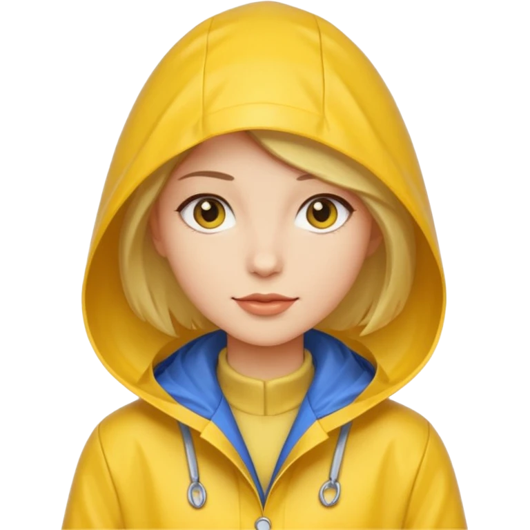 Raincoat Pedestrian woman emoji