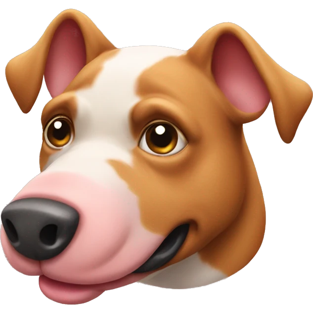 Dog pig emoji