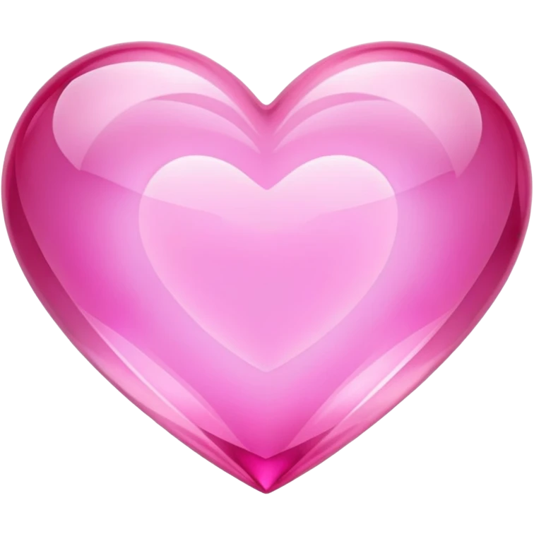 gemstone pink heart emoji