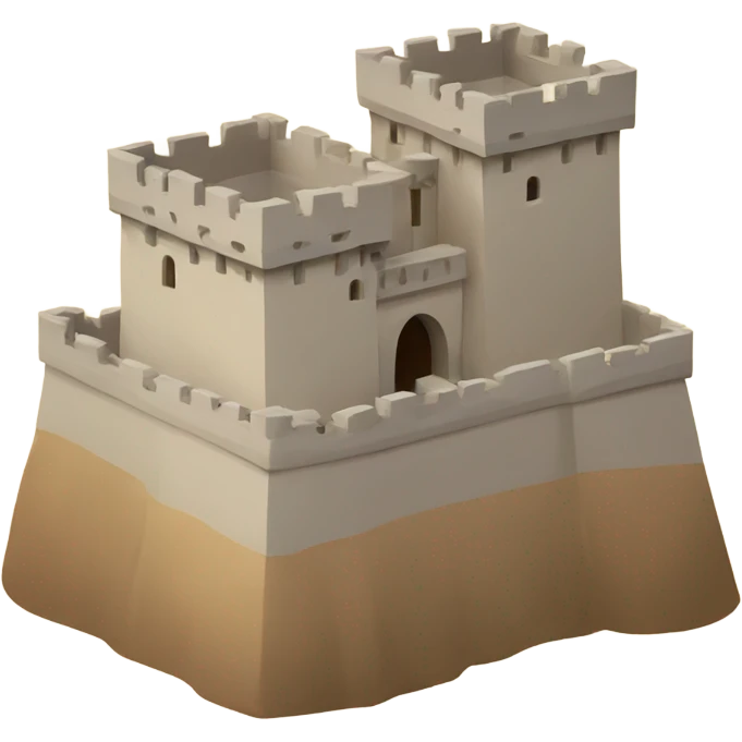 Castillo de arena emoji