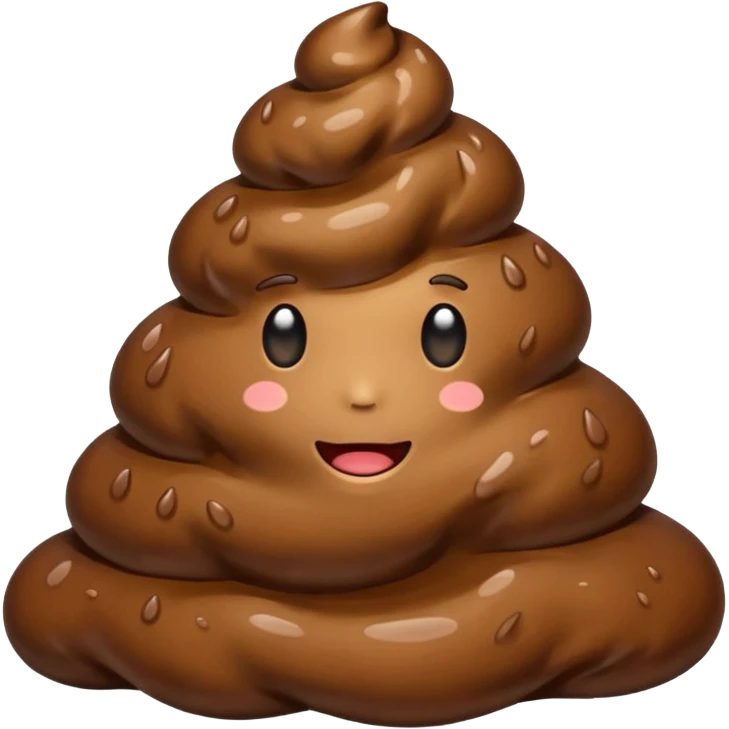 wet poop emoji