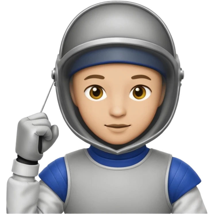 One of the two people who are fencing emoji