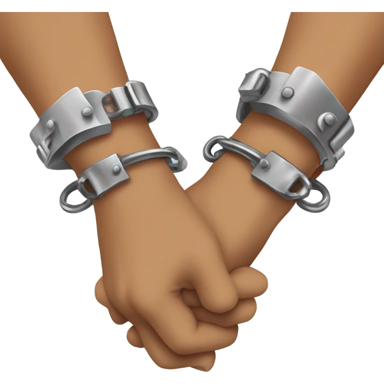 Hands in handcuffs  emoji