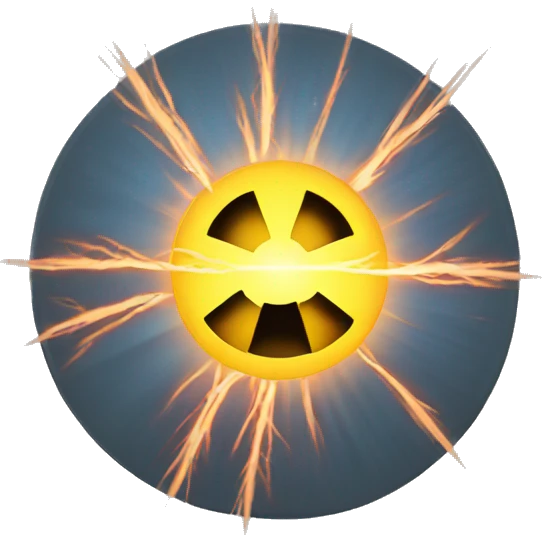 Radiation rays  emoji
