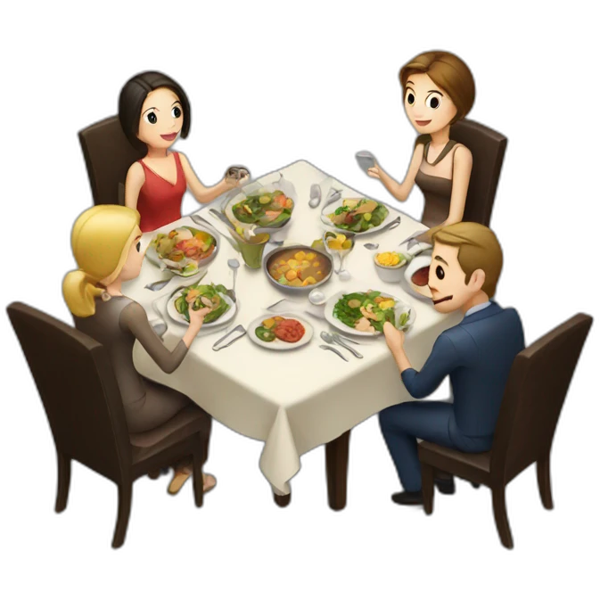 dinner emoji